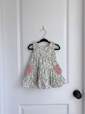 🌷Matilda Jane Floral Tiered Dress and Bloomers Set